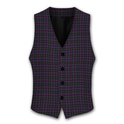 ScotsTee Shop Scottish Harriss Dylan & Family Tartan Waistcoat Sleeveless Suit Vest