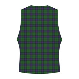 ScotsTee Shop Scottish Armstrong Crest Tartan Waistcoat Sleeveless Suit Vest