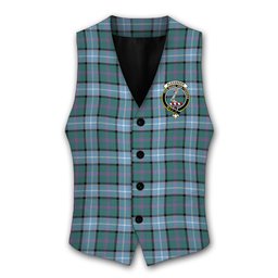 ScotsTee Shop Scottish Alexander of Menstry Hunting Ancient Crest Tartan Waistcoat Sleeveless Suit Vest