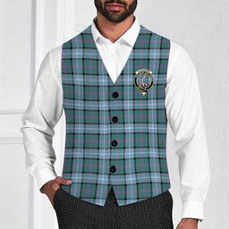 ScotsTee Shop Scottish Alexander of Menstry Hunting Ancient Crest Tartan Waistcoat Sleeveless Suit Vest