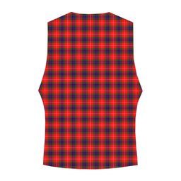 ScotsTee Shop Scottish Abernethy Crest Tartan Waistcoat Sleeveless Suit Vest