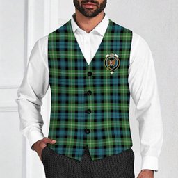 ScotsTee Shop Scottish Baillie of Polkemmet Ancient Crest Tartan Waistcoat Sleeveless Suit Vest