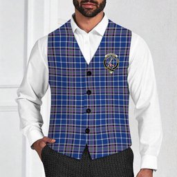 ScotsTee Shop Scottish Alexander of Menstry Ancient Crest Tartan Waistcoat Sleeveless Suit Vest