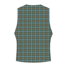ScotsTee Shop Scottish Brisbane Modern Crest Tartan Waistcoat Sleeveless Suit Vest