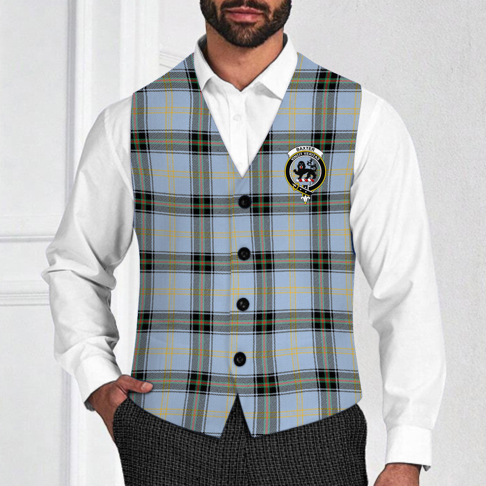 ScotsTee Shop Scottish Baxter of Balgavies Ancient Crest Tartan Waistcoat Sleeveless Suit Vest