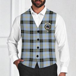 ScotsTee Shop Scottish Baxter of Balgavies Ancient Crest Tartan Waistcoat Sleeveless Suit Vest