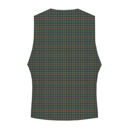 ScotsTee Shop Scottish Bisset Crest Tartan Waistcoat Sleeveless Suit Vest