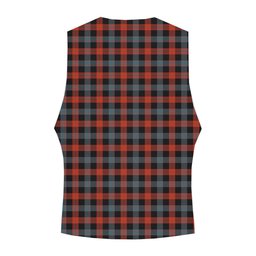 ScotsTee Shop Scottish Broun Ancient Crest Tartan Waistcoat Sleeveless Suit Vest