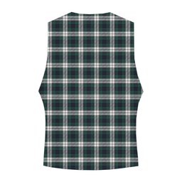 ScotsTee Shop Scottish Black Watch Dress Modern Crest Tartan Waistcoat Sleeveless Suit Vest