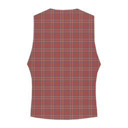 ScotsTee Shop Scottish Burnett Hunting Ancient Crest Tartan Waistcoat Sleeveless Suit Vest