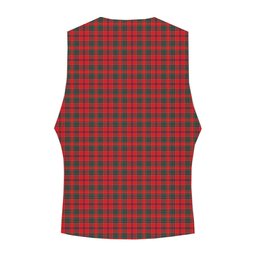 ScotsTee Shop Scottish Brown of Castledean (Broun of Castledean) Modern Crest Tartan Waistcoat Sleeveless Suit Vest