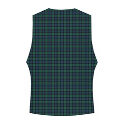 ScotsTee Shop Scottish Black Watch #3 Modern Crest Tartan Waistcoat Sleeveless Suit Vest