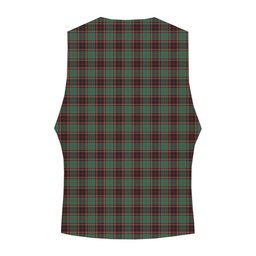 ScotsTee Shop Scottish Buchan Ancient Crest Tartan Waistcoat Sleeveless Suit Vest