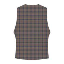 ScotsTee Shop Scottish Balfour Crest Tartan Waistcoat Sleeveless Suit Vest