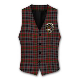 ScotsTee Shop Scottish Borthwick Hunting Crest Tartan Waistcoat Sleeveless Suit Vest