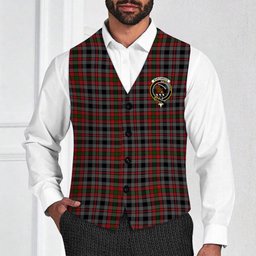 ScotsTee Shop Scottish Borthwick Hunting Crest Tartan Waistcoat Sleeveless Suit Vest