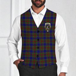 ScotsTee Shop Scottish Beattie (Beatty) Crest Tartan Waistcoat Sleeveless Suit Vest