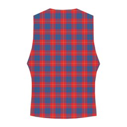 ScotsTee Shop Scottish Blane Crest Tartan Waistcoat Sleeveless Suit Vest