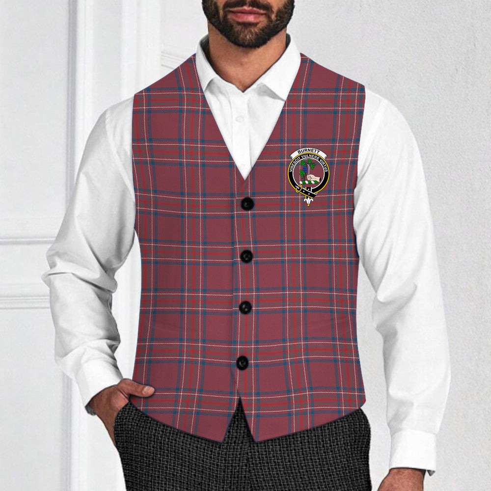 ScotsTee Shop Scottish Burnett Hunting Modern Crest Tartan Waistcoat Sleeveless Suit Vest