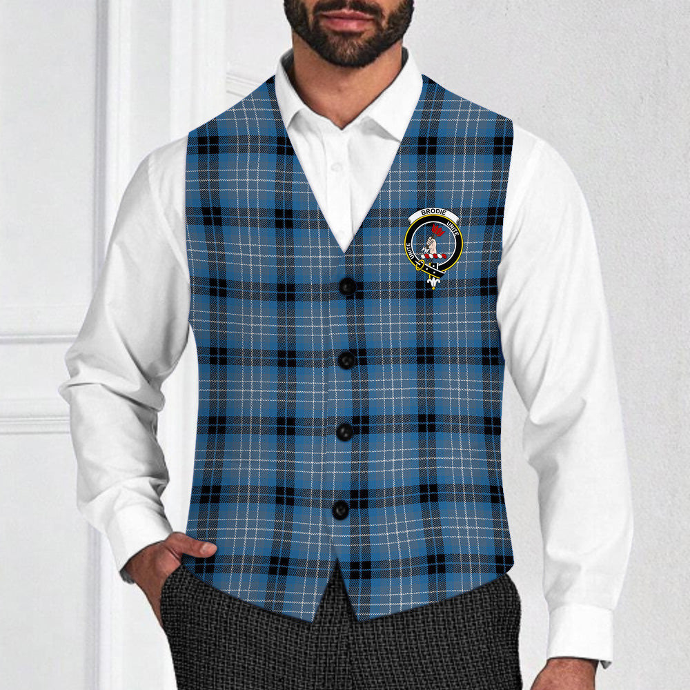 ScotsTee Shop Scottish Brodie Countryfare Ancient Crest Tartan Waistcoat Sleeveless Suit Vest