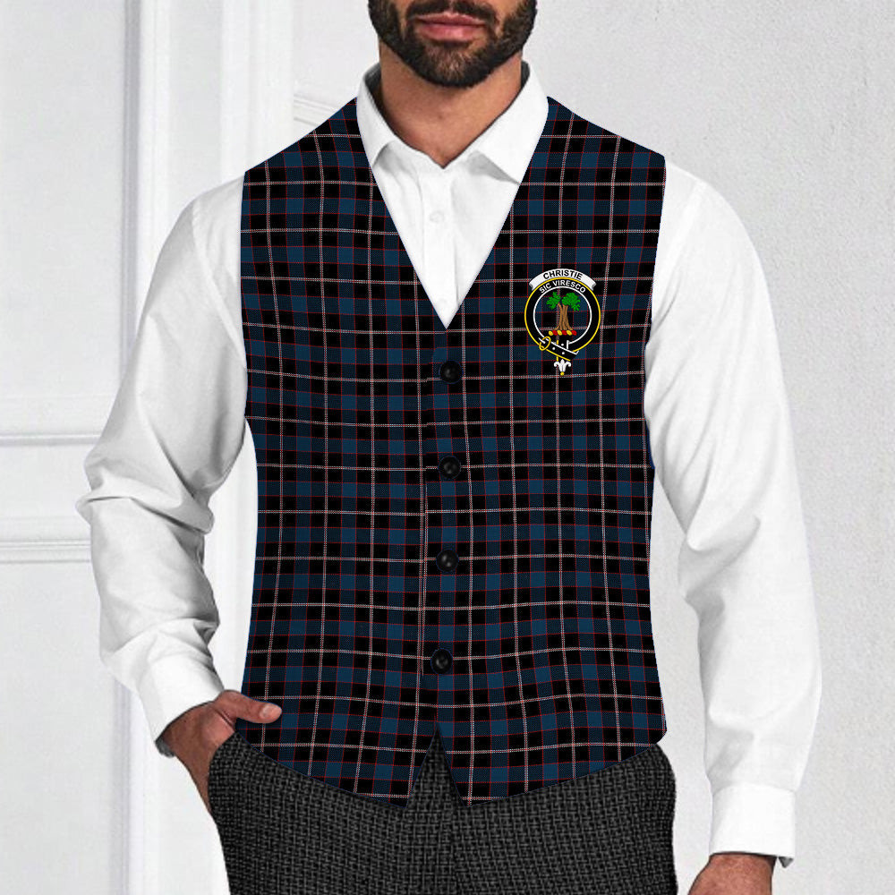 ScotsTee Shop Scottish Christie (2016) Crest Tartan Waistcoat Sleeveless Suit Vest
