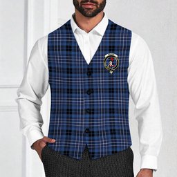 ScotsTee Shop Scottish Brodie Countryfare Modern Crest Tartan Waistcoat Sleeveless Suit Vest