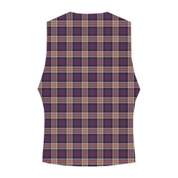 ScotsTee Shop Scottish Carnegie 2 Crest Tartan Waistcoat Sleeveless Suit Vest