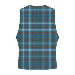 ScotsTee Shop Scottish Cathcart Ancient Crest Tartan Waistcoat Sleeveless Suit Vest