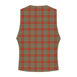 ScotsTee Shop Scottish Chattan Ancient Crest Tartan Waistcoat Sleeveless Suit Vest