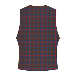 ScotsTee Shop Scottish Carnegie 3 Crest Tartan Waistcoat Sleeveless Suit Vest