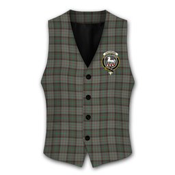 ScotsTee Shop Scottish Cochrane Hunting (1) Crest Tartan Waistcoat Sleeveless Suit Vest