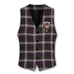 ScotsTee Shop Scottish Donald Dress Crest Tartan Waistcoat Sleeveless Suit Vest