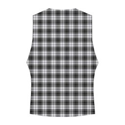 ScotsTee Shop Scottish Douglas Grey Ancient Crest Tartan Waistcoat Sleeveless Suit Vest