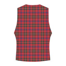 ScotsTee Shop Scottish Donald of Glenaladale Modern Crest Tartan Waistcoat Sleeveless Suit Vest