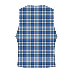 ScotsTee Shop Scottish Craig Paisley Modern Crest Tartan Waistcoat Sleeveless Suit Vest