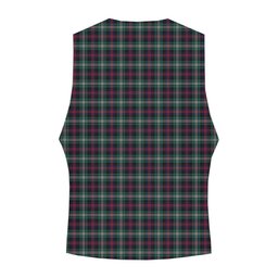 ScotsTee Shop Scottish Davidson Double Modern Crest Tartan Waistcoat Sleeveless Suit Vest