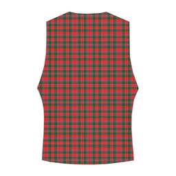ScotsTee Shop Scottish Dalzell SC Crest Tartan Waistcoat Sleeveless Suit Vest
