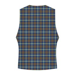 ScotsTee Shop Scottish Cathcart Modern Crest Tartan Waistcoat Sleeveless Suit Vest