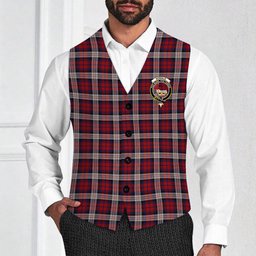 ScotsTee Shop Scottish Donald Dress Irish Crest Tartan Waistcoat Sleeveless Suit Vest