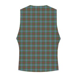 ScotsTee Shop Scottish Currie of Arran Modern Clan Crest Tartan Waistcoat Sleeveless Suit Vest