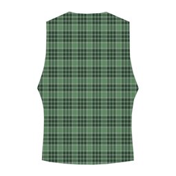 ScotsTee Shop Scottish Donald Lord of the Isles Hunting Crest Tartan Waistcoat Sleeveless Suit Vest
