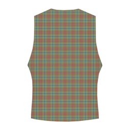 ScotsTee Shop Scottish Currie of Arran Ancient Clan Crest Tartan Waistcoat Sleeveless Suit Vest