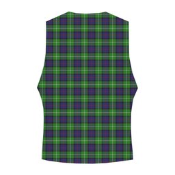 ScotsTee Shop Scottish Davidson of Tulloch Crest Tartan Waistcoat Sleeveless Suit Vest