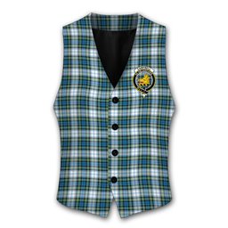 ScotsTee Shop Scottish Campbell Dress Ancient 02 Crest Tartan Waistcoat Sleeveless Suit Vest