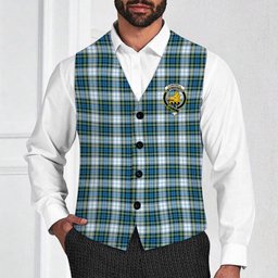 ScotsTee Shop Scottish Campbell Dress Ancient 02 Crest Tartan Waistcoat Sleeveless Suit Vest