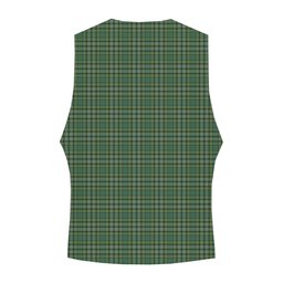 ScotsTee Shop Scottish Currie of Balilone Crest Tartan Waistcoat Sleeveless Suit Vest