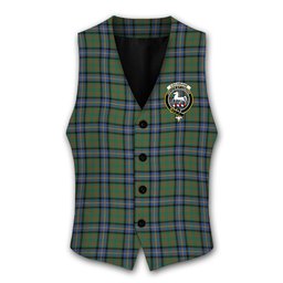 ScotsTee Shop Scottish Cochrane Ancient Crest Tartan Waistcoat Sleeveless Suit Vest