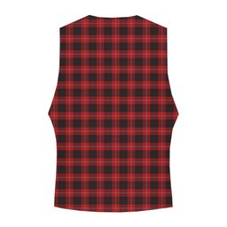 ScotsTee Shop Scottish Cunningham 3 Crest Tartan Waistcoat Sleeveless Suit Vest