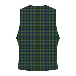 ScotsTee Shop Scottish Campbell of Breadalbane Crest Tartan Waistcoat Sleeveless Suit Vest