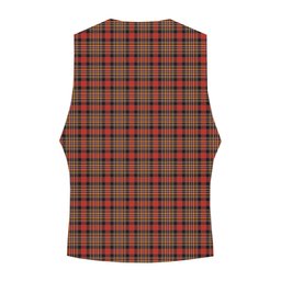 ScotsTee Shop Scottish Colville Ancient Crest Tartan Waistcoat Sleeveless Suit Vest